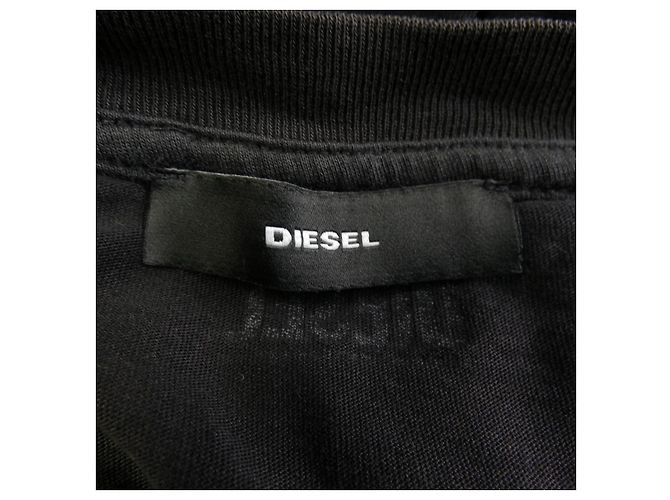 Autre Marque Camiseta de algodón Diesel Negro - vista 4