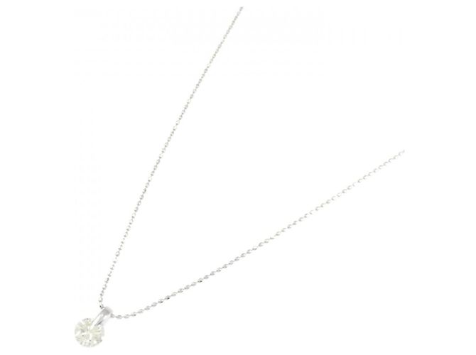 Autre Marque Collana con Diamanti Pt900/Pt850 Argento - vista 2