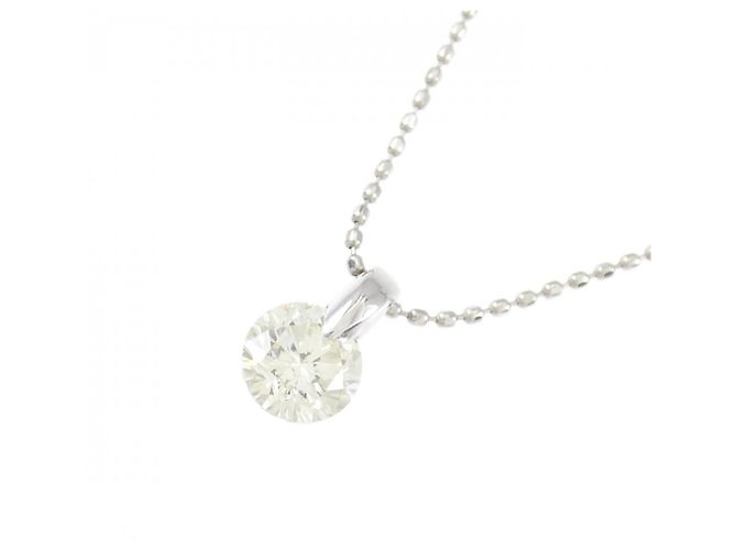 Autre Marque Collana con Diamanti Pt900/Pt850 Argento - vista 3