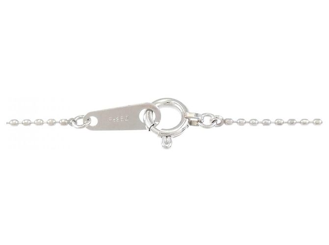 Autre Marque Collana con Diamanti Pt900/Pt850 Argento - vista 5