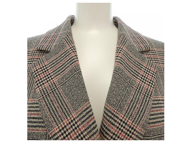 Autre Marque Chaqueta entallada Blue Label Crestbridge Negro Roja Beige - vista 5