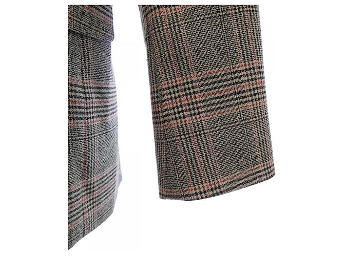 Autre Marque Chaqueta entallada Blue Label Crestbridge Negro Roja Beige - vista 6