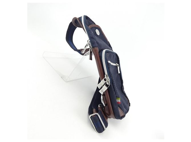 Autre Marque Borsa Orobianco Marrone Blu Blu navy - vista 2