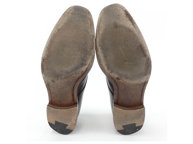 Autre Marque Scarpe Oxford in pelle Trading Post Marrone - vista 4