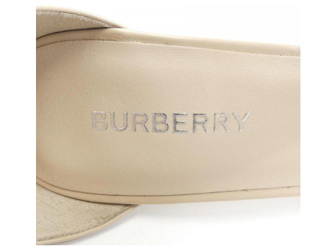 Sandalias Burberry Beige - vista 6
