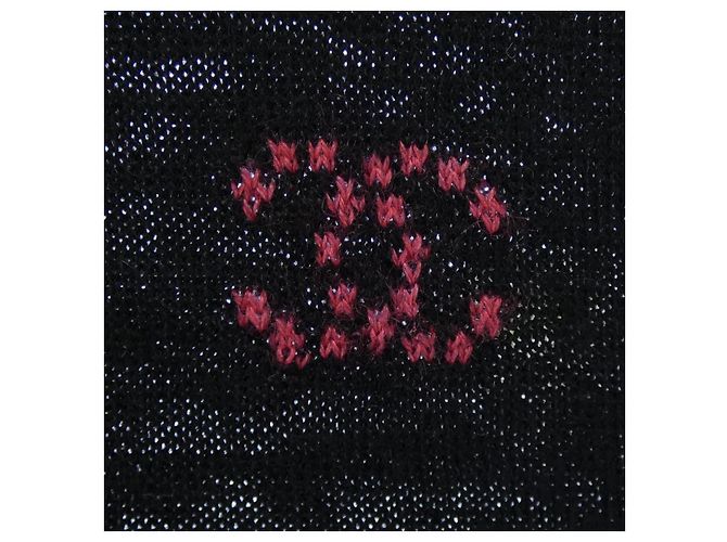 Timeless Calças de seda e cashmere Chanel Preto - vista 7