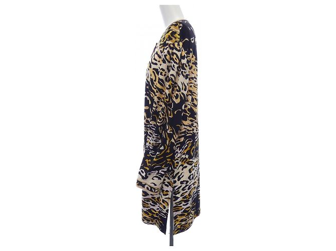 Autre Marque Túnica Leonard Beige Amarillo Estampado de leopardo - vista 7