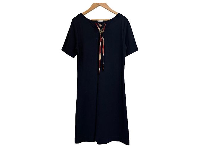 Autre Marque Kleid BLUE LABEL CRESTBRIDGE Blau Marineblau - Ansicht 2