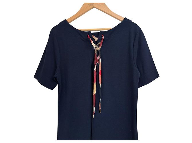 Autre Marque Kleid BLUE LABEL CRESTBRIDGE Blau Marineblau - Ansicht 3