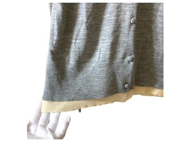 Autre Marque Wollstrickjacke CYCLAS Braun - Ansicht 5