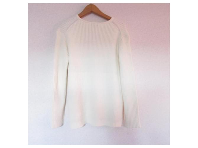 Autre Marque PLST Strickpullover Weiß - Ansicht 2