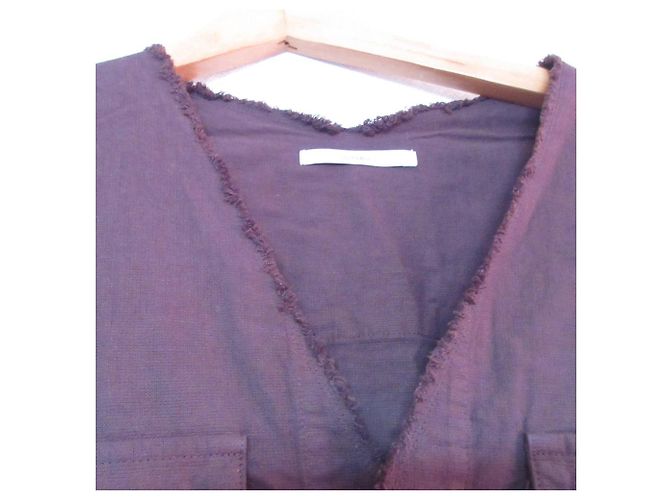 Autre Marque Giacca camicia safari remake Johnbull Marrone - vista 3