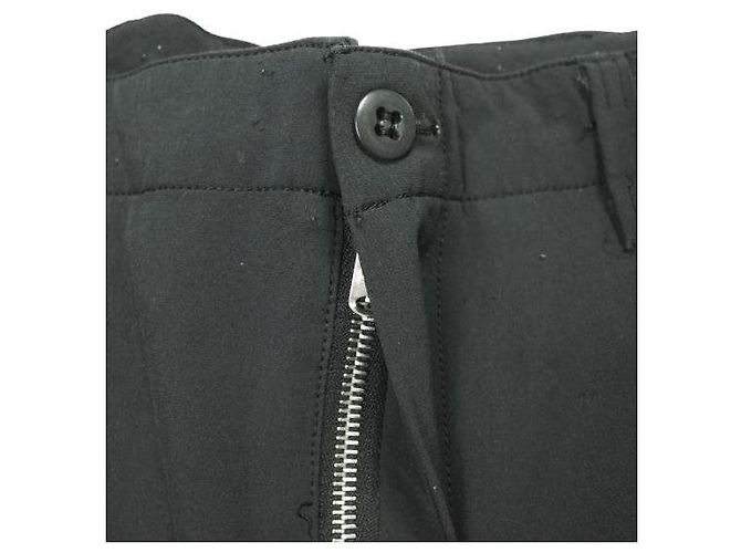 Autre Marque STRETCH-POPLIN-HOSE MIT TAILLEDEM SCHNITT uniform experiment Schwarz - Ansicht 3