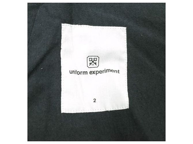Autre Marque STRETCH-POPLIN-HOSE MIT TAILLEDEM SCHNITT uniform experiment Schwarz - Ansicht 8