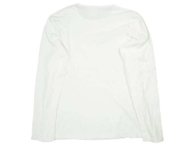 Autre Marque Fleece Crew Neck Baumwoll-Oberteil BEAUTY&YOUTH UNITED ARROWS Weiß - Ansicht 2