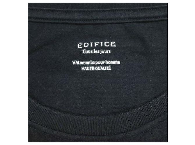 Autre Marque Camiseta de algodón EDIFICE Tous les jours Azul Azul marino - vista 3