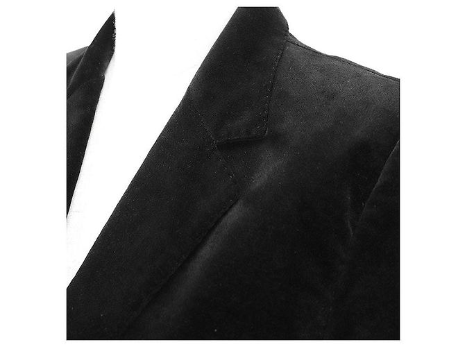 Chaqueta de terciopelo Gucci Negro - vista 13