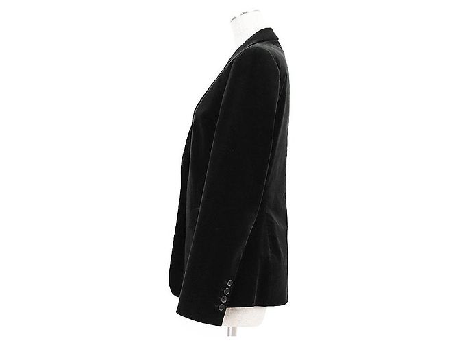 Chaqueta de terciopelo Gucci Negro - vista 16