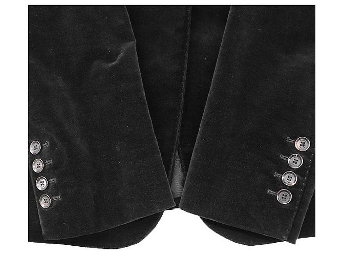 Chaqueta de terciopelo Gucci Negro - vista 5