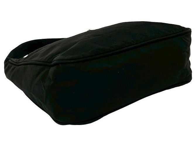 Borsa a mano in nylon Tessuto Prada Nero - vista 8