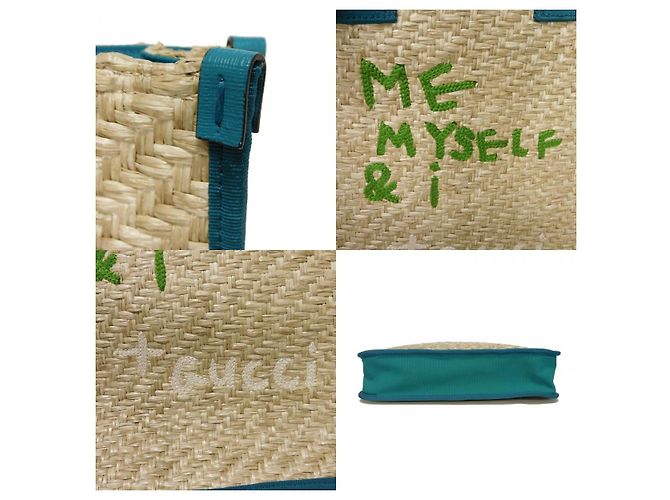 Gucci ME MYSELF & I Strohtasche Beige - Ansicht 20