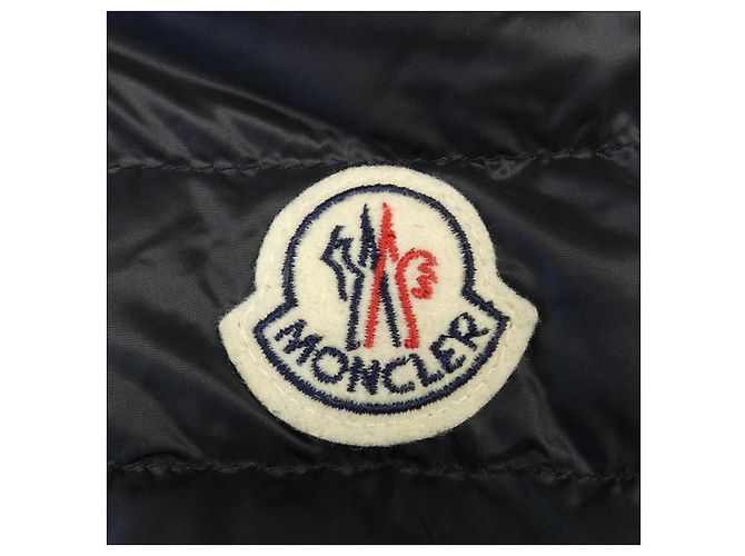 Moncler AGATELON Daunenmantel Blau Marineblau - Ansicht 8