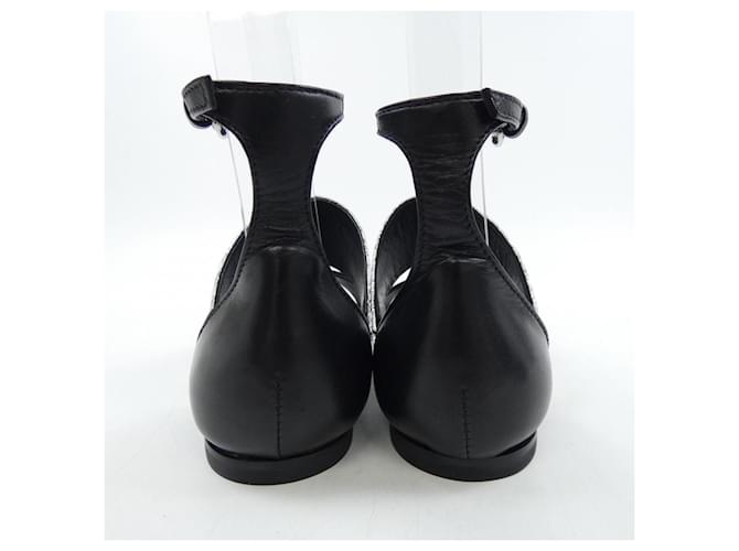 Alexander Mcqueen Sandali McQ Nero Argento - vista 5