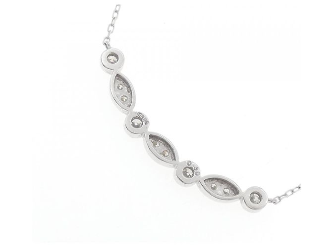 Autre Marque Collana in Au750 con Diamanti Argento - vista 4