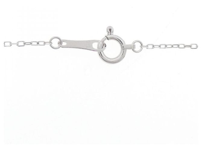 Autre Marque Collana in Au750 con Diamanti Argento - vista 5