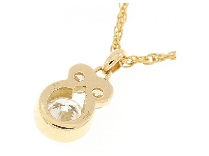 Autre Marque Collana con Diamanti Au750 D'oro - vista 4