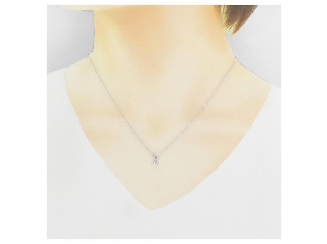 Autre Marque Collana in Au750 con Diamanti Argento - vista 6