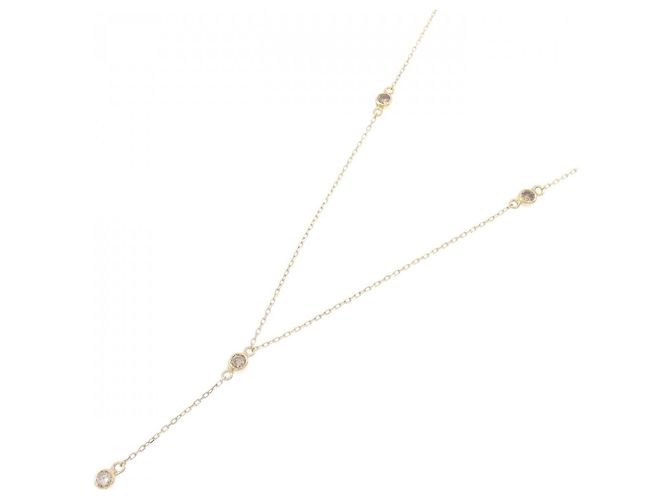 Autre Marque Collana con Diamanti Au750 D'oro - vista 2