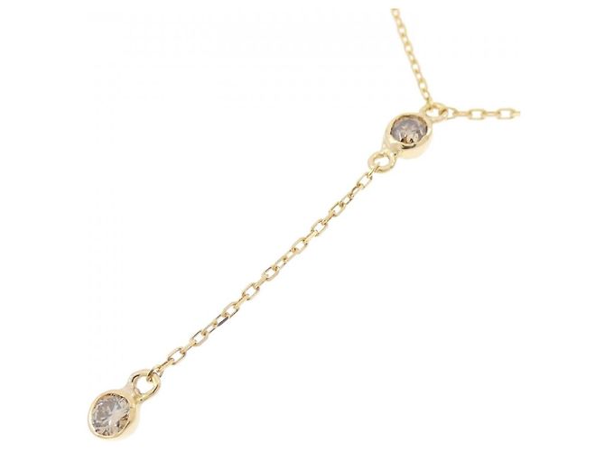 Autre Marque Collana con Diamanti Au750 D'oro - vista 3