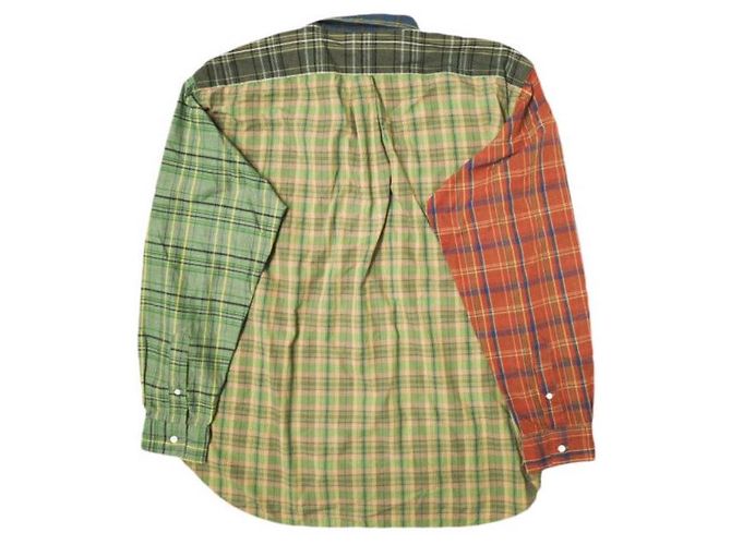 Autre Marque CAMICIA SSZ COLOR BLOCK in Cotone Multicolore - vista 2