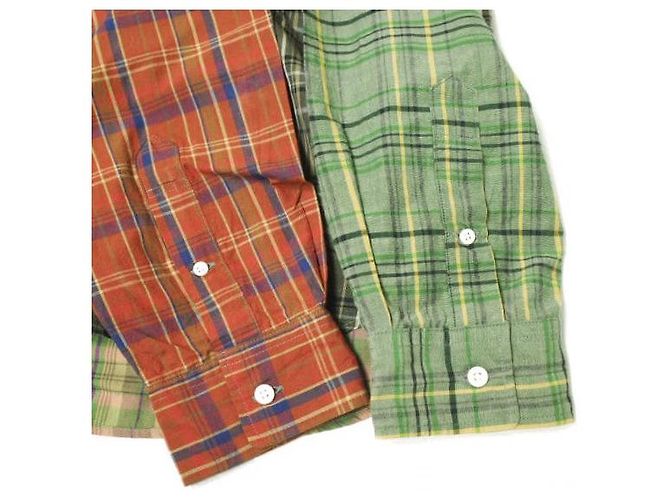 Autre Marque CAMICIA SSZ COLOR BLOCK in Cotone Multicolore - vista 5