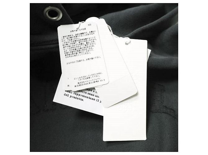 Maison Martin Margiela Sudadera Maison Margiela LOGO COTTON FLEECE Negro - vista 4