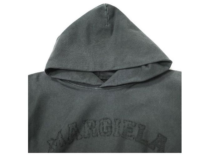 Maison Martin Margiela Sudadera Maison Margiela LOGO COTTON FLEECE Negro - vista 6
