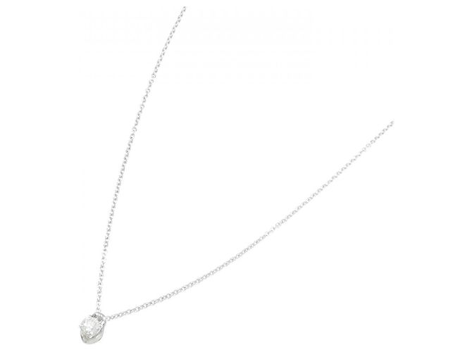 Autre Marque Collana in oro bianco Au750 e diamanti Argento - vista 2