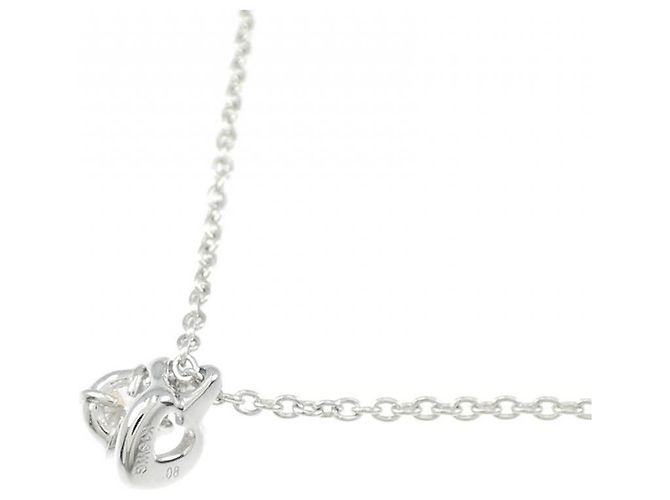 Autre Marque Collana in oro bianco Au750 e diamanti Argento - vista 4