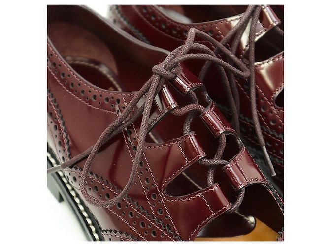MARC JACOBS THE GHILLIE Sapatos de amarrar em couro de vaca - vista 2