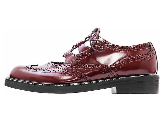 MARC JACOBS THE GHILLIE Sapatos de amarrar em couro de vaca - vista 4
