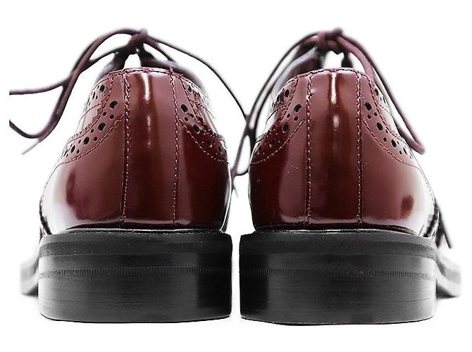 MARC JACOBS THE GHILLIE Sapatos de amarrar em couro de vaca - vista 8
