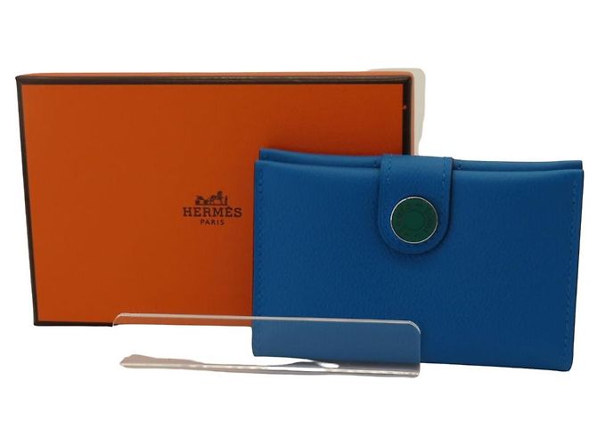 Hermès Hermes RMS Evercolor Card Case Green - view 10
