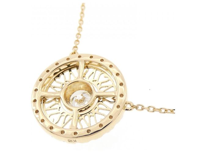 Autre Marque Collana con Diamanti Au750 D'oro - vista 4