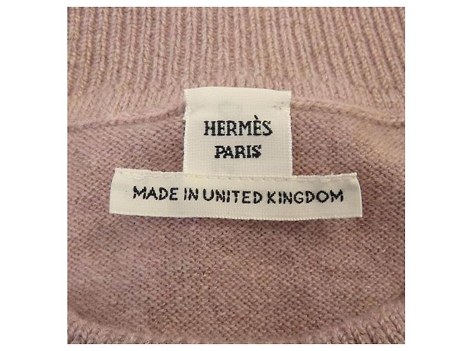 Hermès Hermes Cashmere Kleid 5E2523D1 38 Pink - Ansicht 4