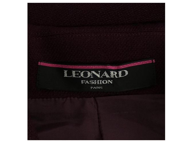 Chaqueta LEONARD FASHION Púrpura - vista 4