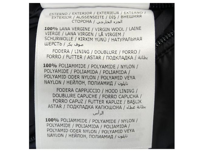 Chaqueta de Plumón Moncler MONTGENEVRE Azul Azul marino - vista 3