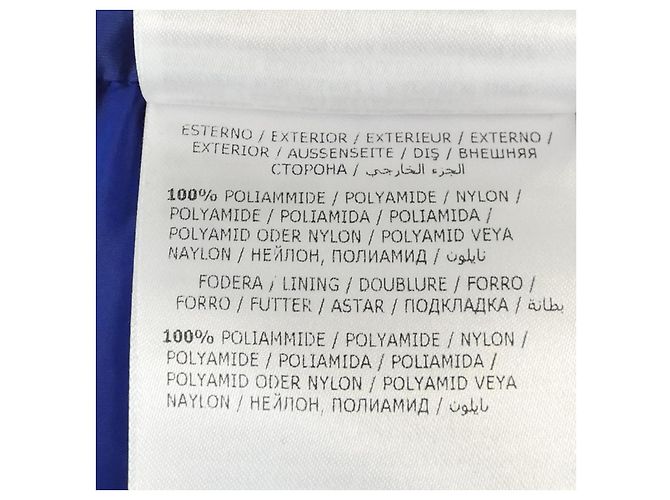Chaqueta de plumón MONCLER Azul - vista 3