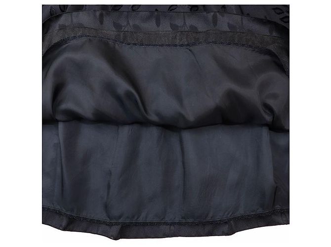 Autre Marque Falda FOXEY de jacquard de terciopelo con motivos de hojas Azul Azul marino - vista 8