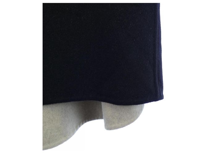 Hermès Falda de mezcla de cachemir Hermes Negro - vista 6